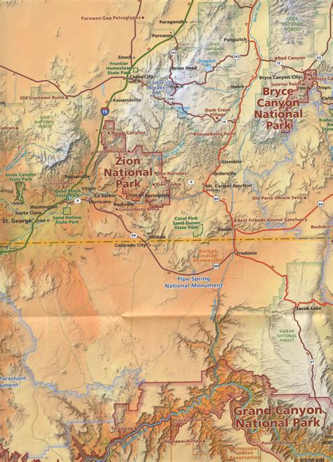 National Parks Map & Guide. An essential map for Utah National Parks – Utah.com