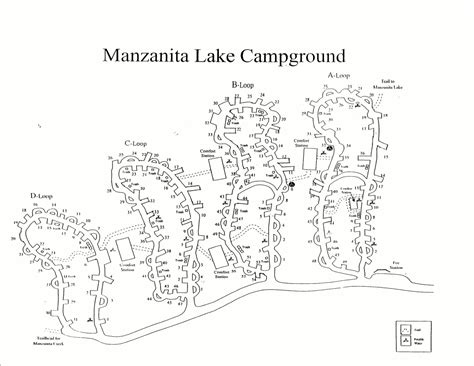 lassen-manzanita-lake-campground-map.gif (1540×1190) Free Maps, National Parks Map, Manzanita ...