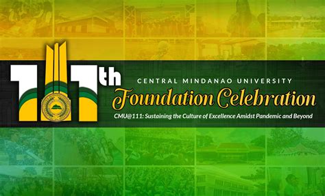 LOOK: 111th Foundation Celebration of Central Mindanao University ...