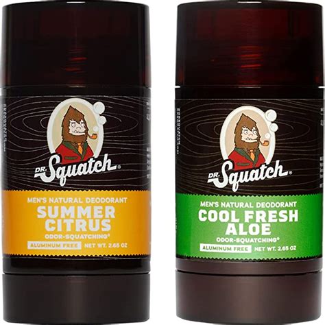 The Best Smelling Dr. Squatch Deodorant - Strip Odor