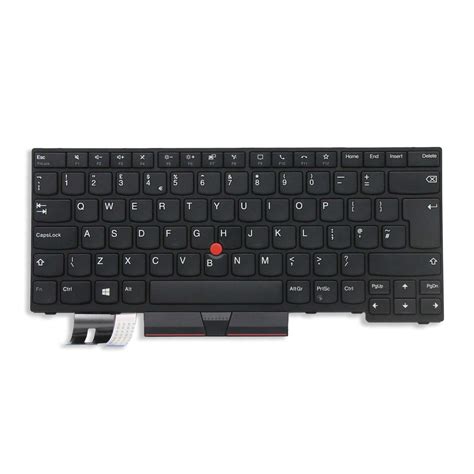 UK Black (with pointstick) keyboard assembly - Lenovo Thinkpad T14 T14s P14 P14s - 5N20V44036 ...