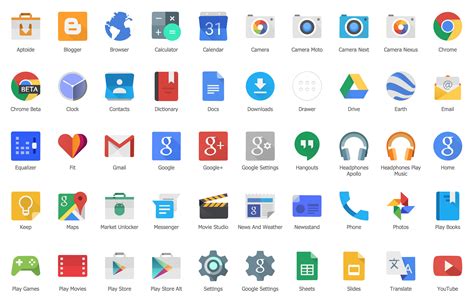 Design Elements - Android Product Icons | Android app icon, App icon, Android apps