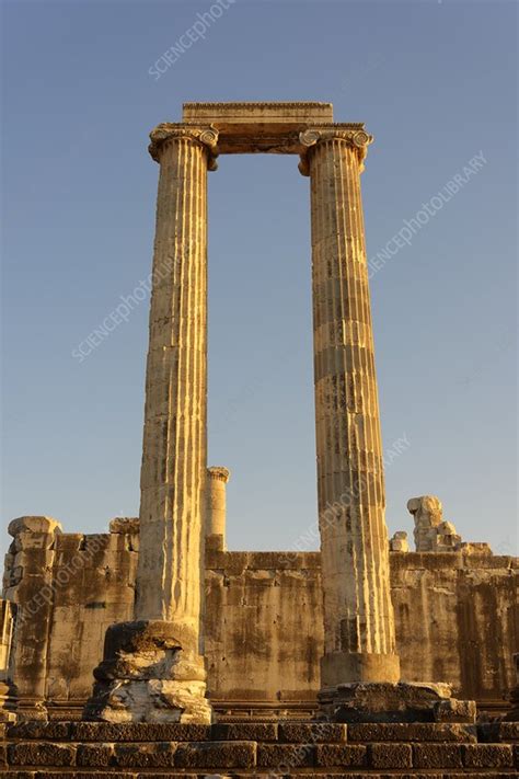 Temple of Apollo, Didyma. - Stock Image - C028/7949 - Science Photo Library