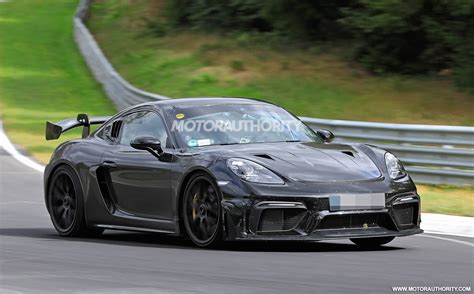 2022 Porsche 718 Cayman GT4 RS spy shots and video: Development on the ...