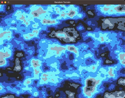 Random terrain and perlin noise with SDL