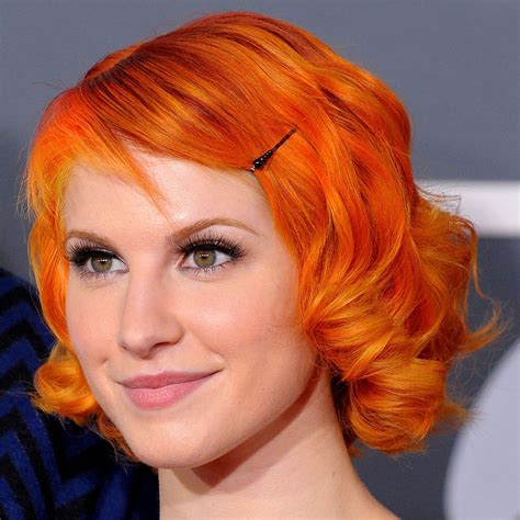 Short Bright Orange Hair - Hayley William's Hair Photo (20601730) - Fanpop