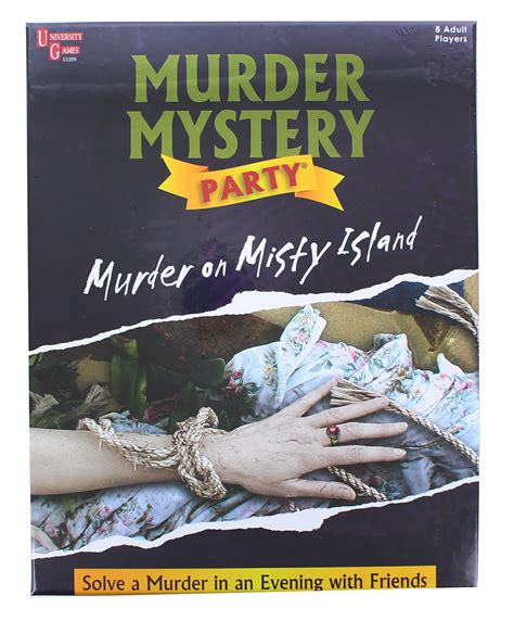 Murder Mystery Adult Party Game | Murder on Misty Island | eBay