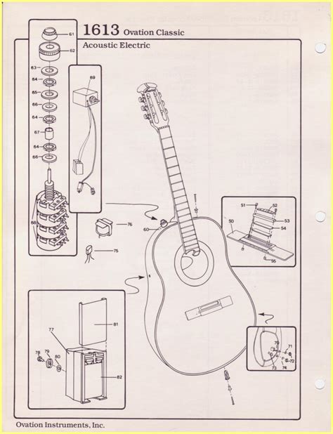 Ovation Parts Catalog