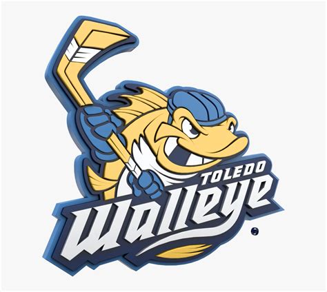 Toledo Walleye Hockey Logo, HD Png Download - kindpng