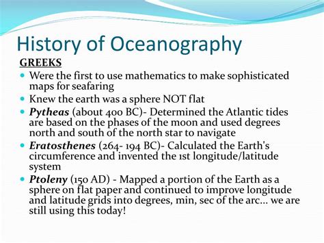 Oceanography Articles