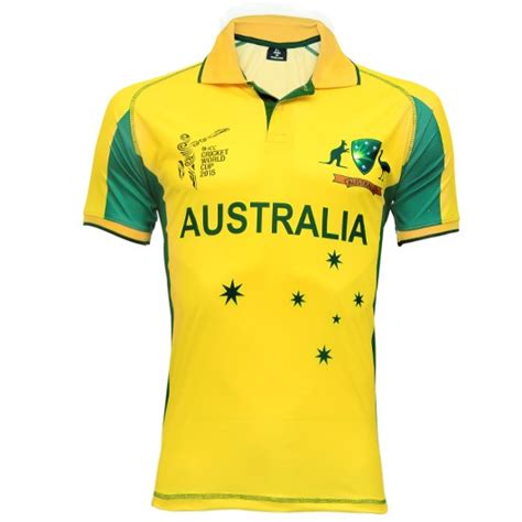 ICC Cricket World Cup'2015 Australia Team Jersey : ShoppersBD