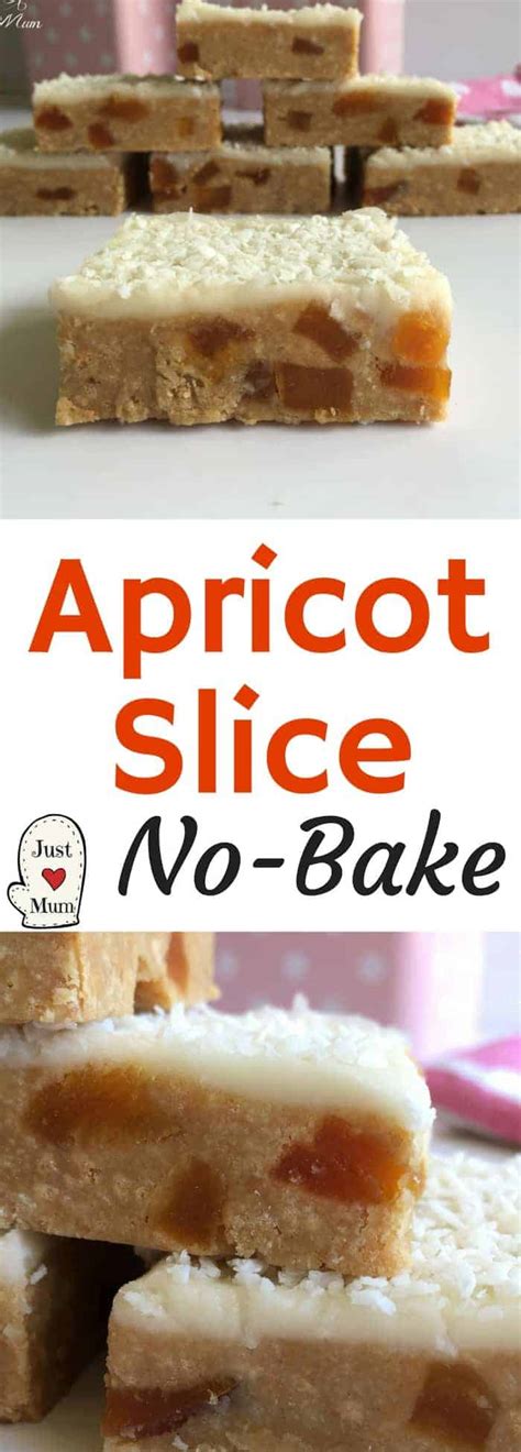 No-Bake Apricot Slice - Just a Mum's Kitchen