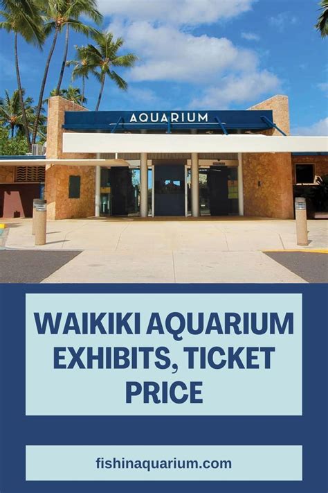 Waikiki Aquarium exhibits, Ticket Price, Timing more… in 2022 | Waikiki ...