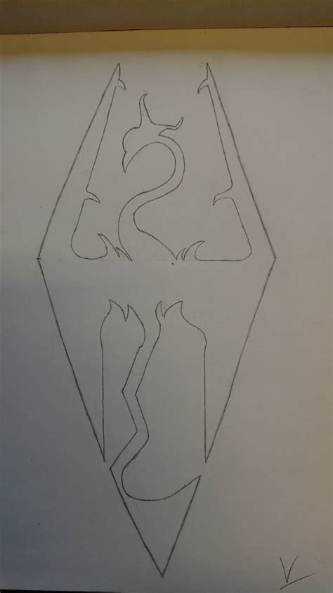 Akatosh Symbol - Drawing by Veronica10101 on DeviantArt