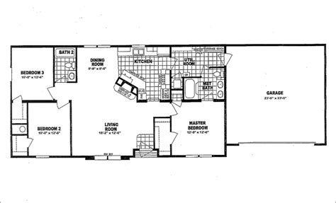 Mobile Home Floor Plans with Garage | Mobile Homes Ideas