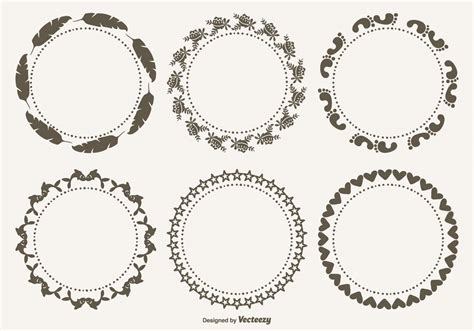 Cute Decorative Frames Set - Download Free Vector Art, Stock Graphics & Images