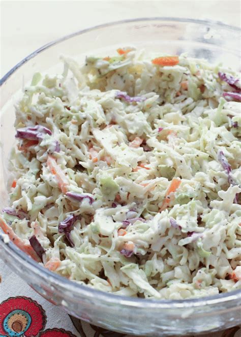 Coleslaw Recipe With Mayo Vinegar Sugar Celery Seed - Easy Recipes Today