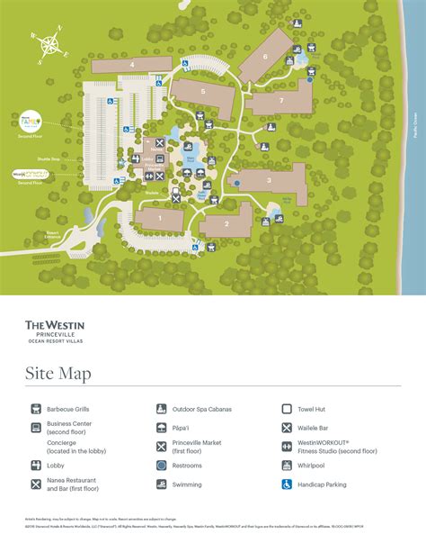 The Westin Princeville Ocean Resort Villas | Maps