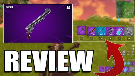 NEW Six Shooter Has 2 Firing Modes! Fortnite UPDATE Review - YouTube