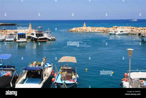 Pernera Harbour Cyprus Stock Photo - Alamy