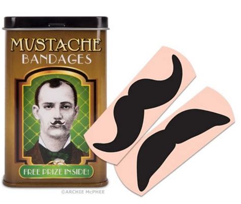 Mustache Bandages