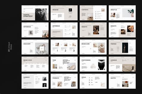 Business Strategy Template :: Behance