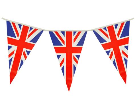 Union Jack Bunting Clipart - Image to u