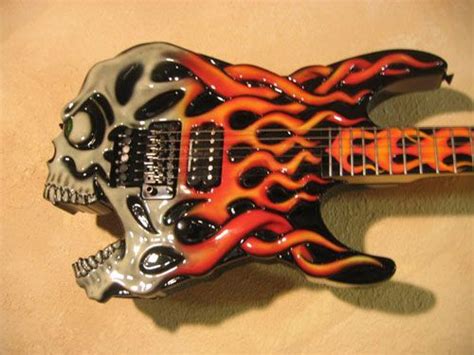 Some guitars are too goofy even for me... | Custom guitars, Guitar art ...