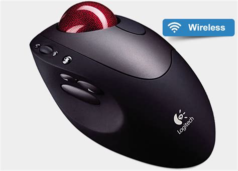 Logitech Cordless Optical TrackMan - Trackball Mouse Reviews