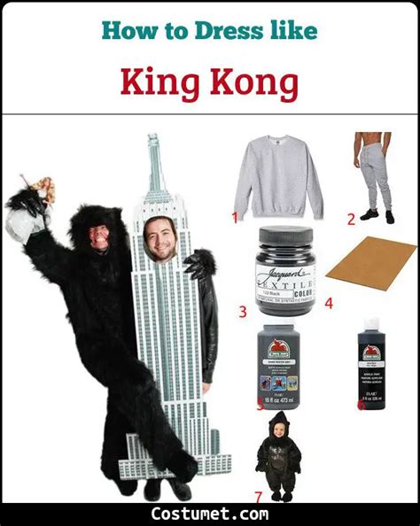 King Kong & Ann Darrow Costume for Halloween