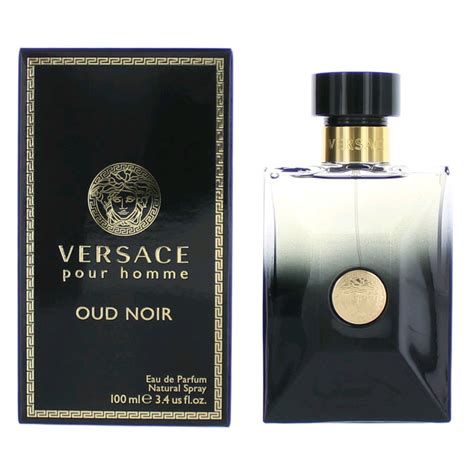 Versace Pour Homme Oud Noir by Versace, 3.4 oz Eau De Parfum Spray for Men - Walmart.com