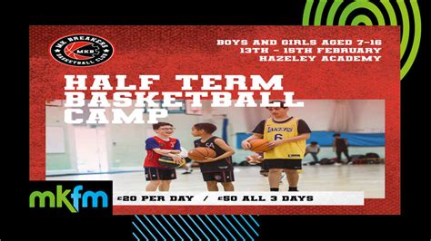 Registrations still open for February half-term basketball camp in ...