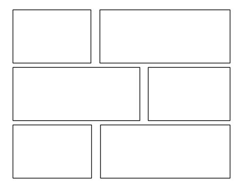 3rd grade: First Batch of Comic Templates