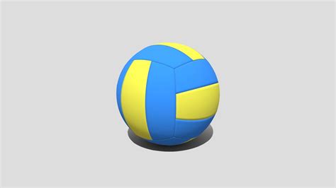 Low Poly Cartoon Volley Ball Free 3D model - Download Free 3D model by chroma3d (@vendol21 ...