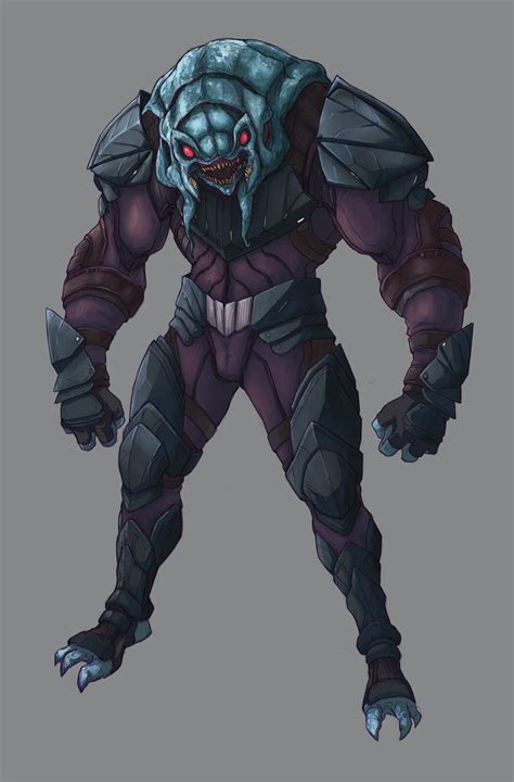 Alien Race, Uulgutha: Grunt, David Do on ArtStation at https://www.artstation.com/artwork/Z5K24N ...