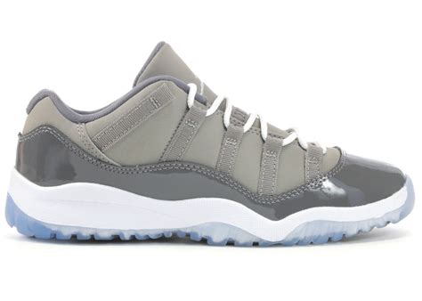 Jordan 11 Retro Low Cool Grey (PS) - 505835-003 - US