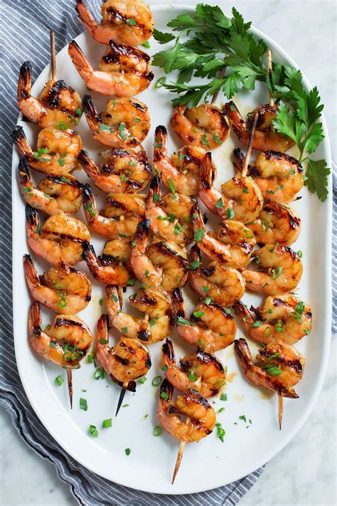 Grilled Shrimp {with Honey Garlic Marinade} - Cooking Classy