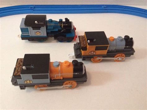 Thomas Trackmaster DASH BASH FERDINAND LOGGING LOCOS Motorized Train ...