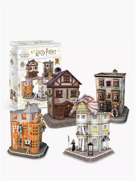 University Games Harry Potter Wizarding World Diagon Alley 3D Jigsaw ...