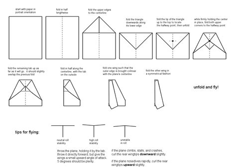 Simple airplane origami | Origami Tutorial