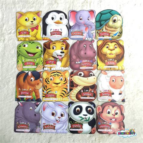 BE17 - 15 Set English Storybook Animal - MommyHappy