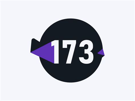 173 Number logo icon design vector image. Number logo icon design vector image 19924652 Vector ...