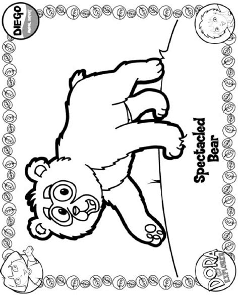 Go Diego Go Printable Coloring Pages: Bringing Adventure to Your Child's Art