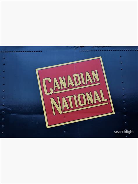 "Canadian National logo" Poster by searchlight | Redbubble