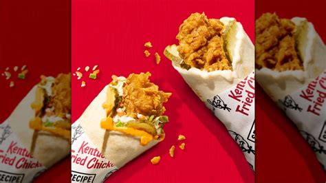 KFC's Chicken Wraps Return, Now With A Mac And Cheese Option