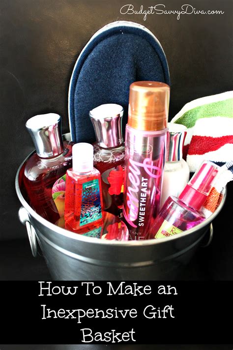 How to Make an Inexpensive Gift Basket | Budget Savvy Diva