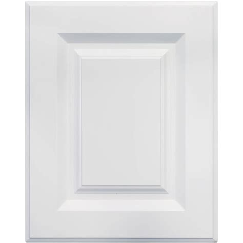 Surfaces 10-in W x 28-in H Rigid Laminate Square Wall Cabinet Door (Fits 12-in x 30-in wall box ...