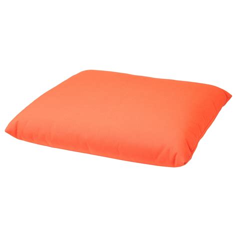 HAVSTEN Seat cushion, outdoor, orange, 100x98 cm - IKEA