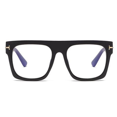 Vibrant Square Black Glasses - Aoolia.com