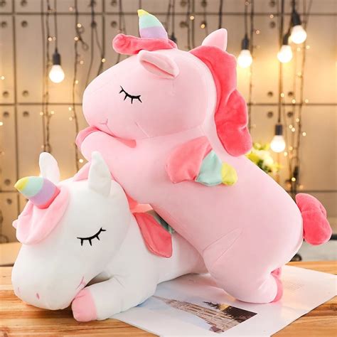 Kawaii Giant Unicorn Plush Toy Soft Stuffed Unicorn Soft Dolls Toys Fo – gagokid